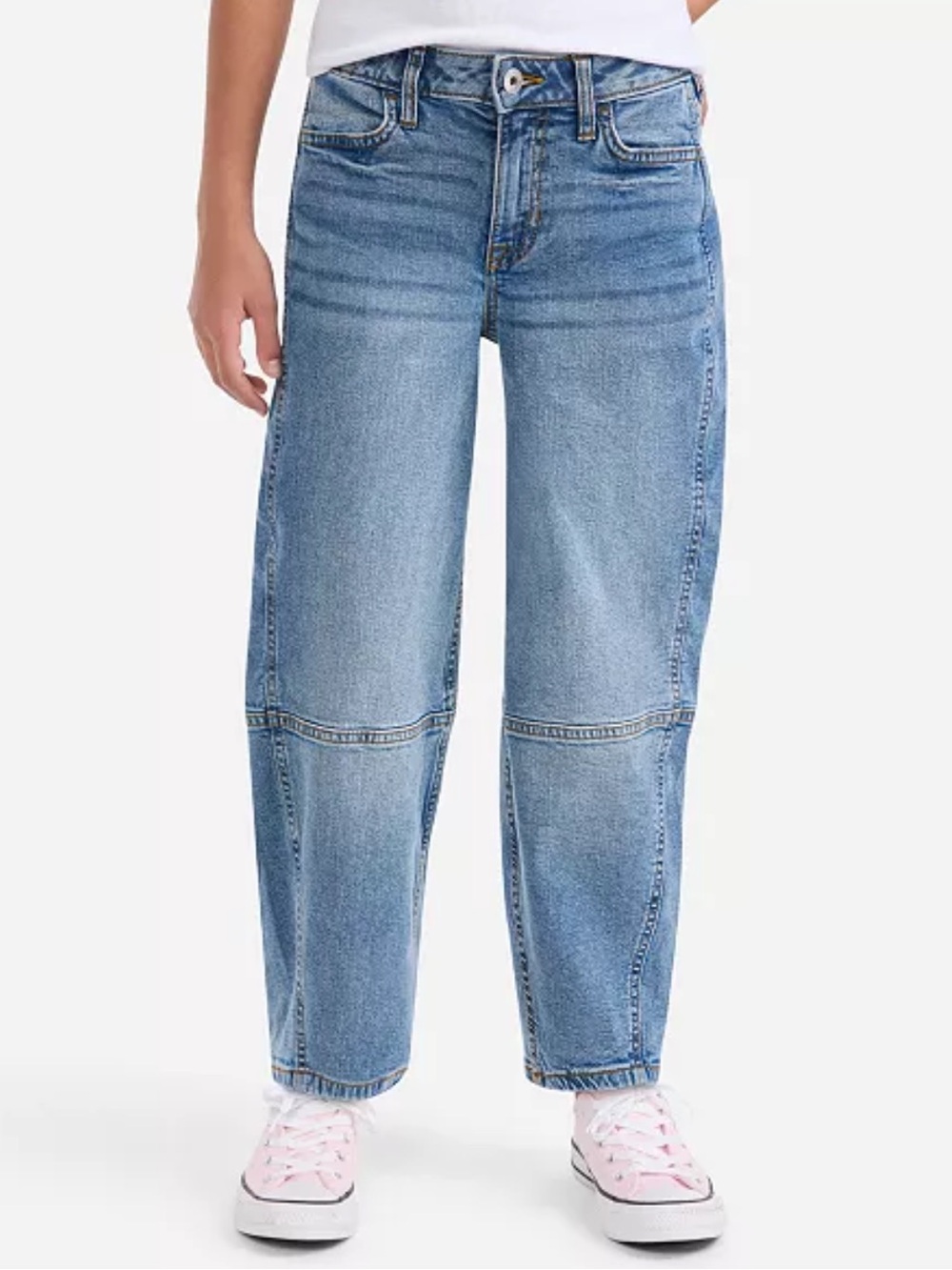 Abercrombie Kids High Rise Balloon Jeans 11 12
